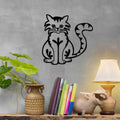 Happy Cat - Metal Wall Art Decor